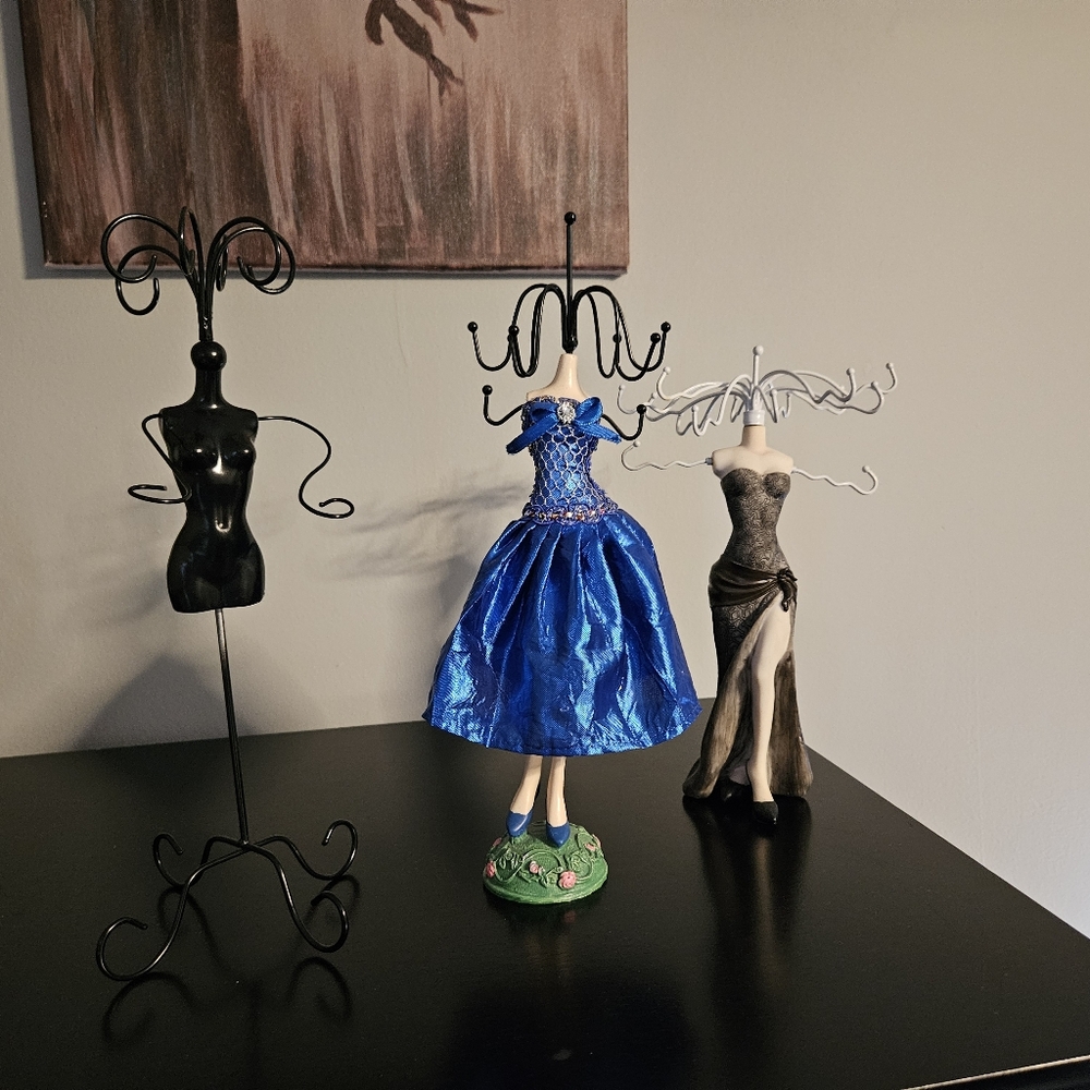 Elegant Jewelry Holder Trio - Picture 3 of 5